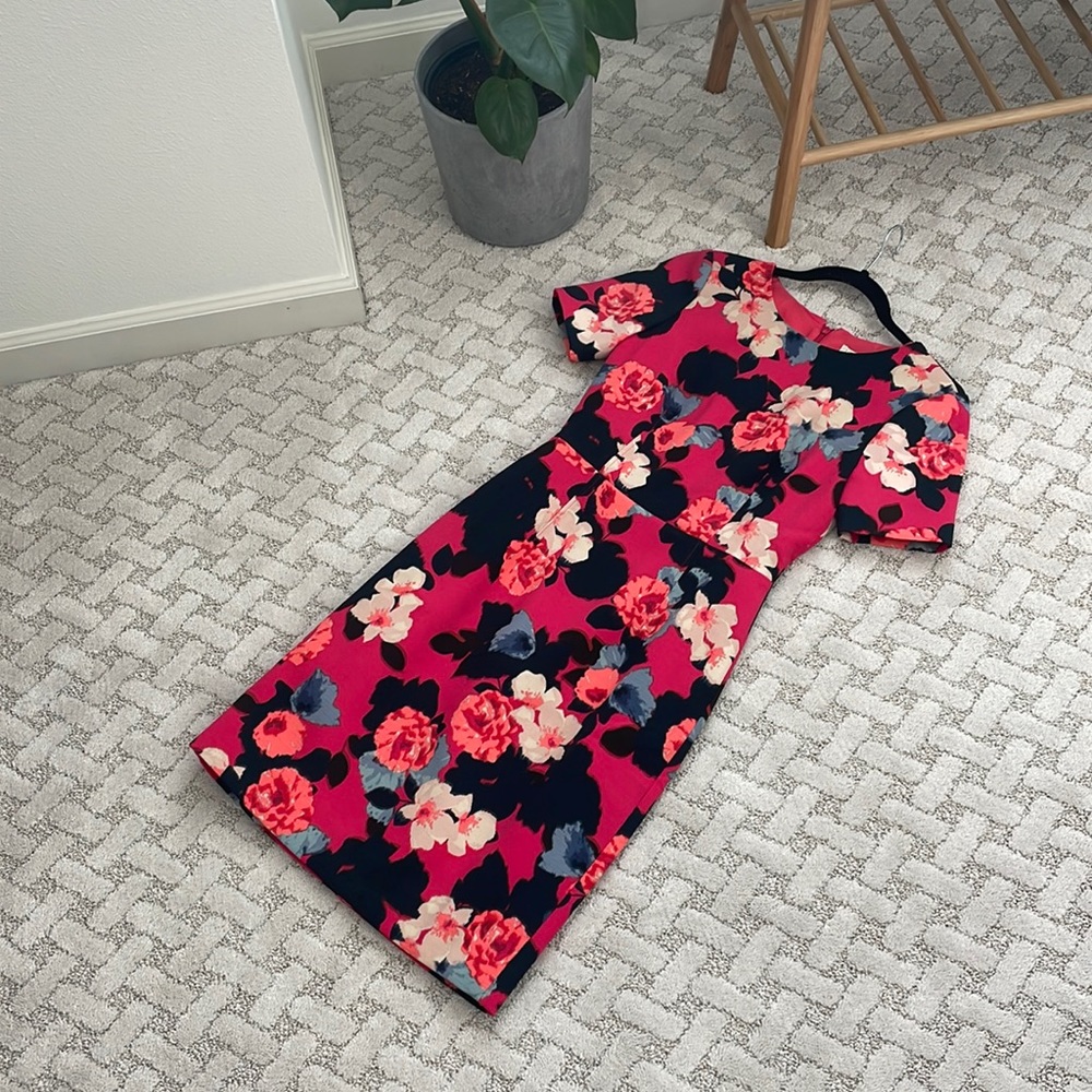 J.Crew fitted dress